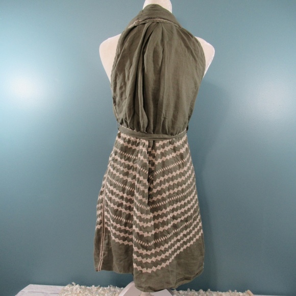 Johnny Was Embroidered Linen Vest - Picture 5 of 7